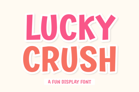 Lucky Crush Font